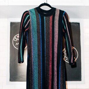 EUC Ted Baker Striped jumper dress